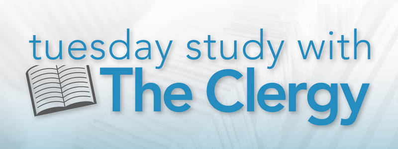 Banner Image for Tuesday Study with the Clergy: Rabbi Wenger, 